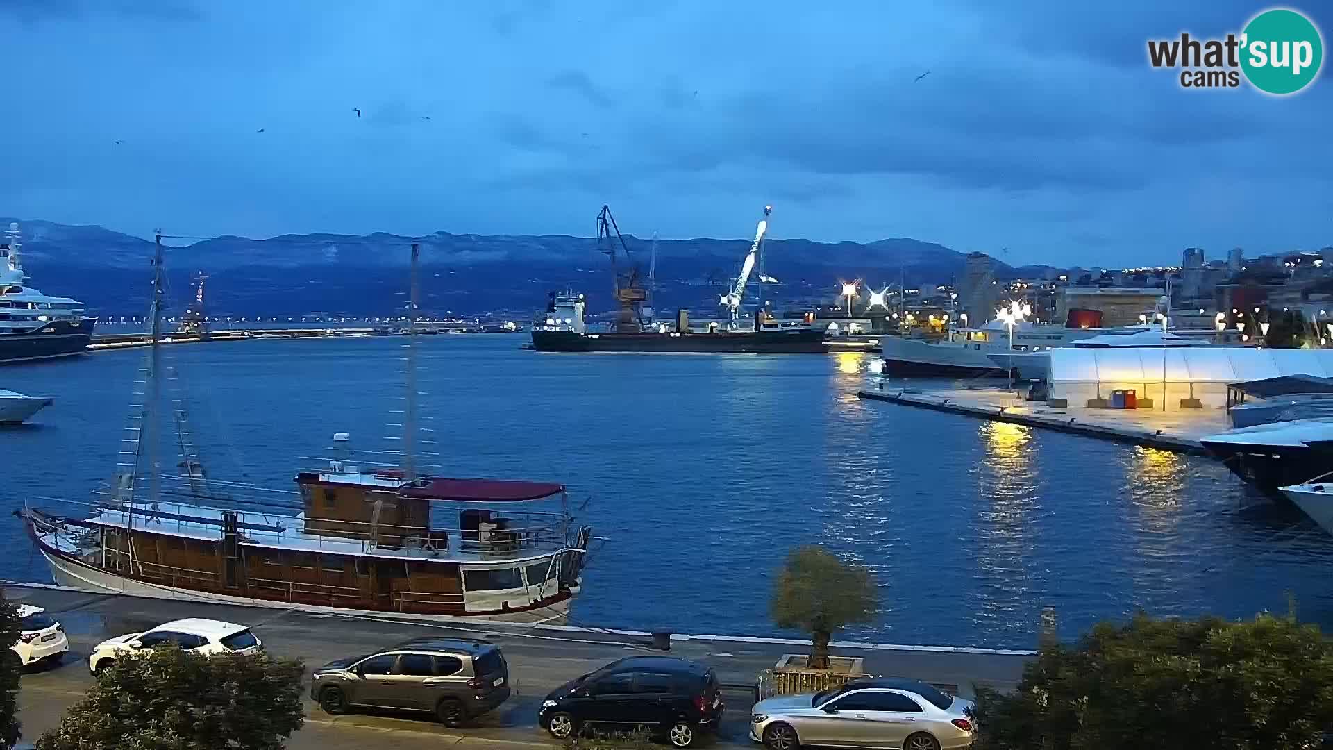 Rijeka – port et Riva