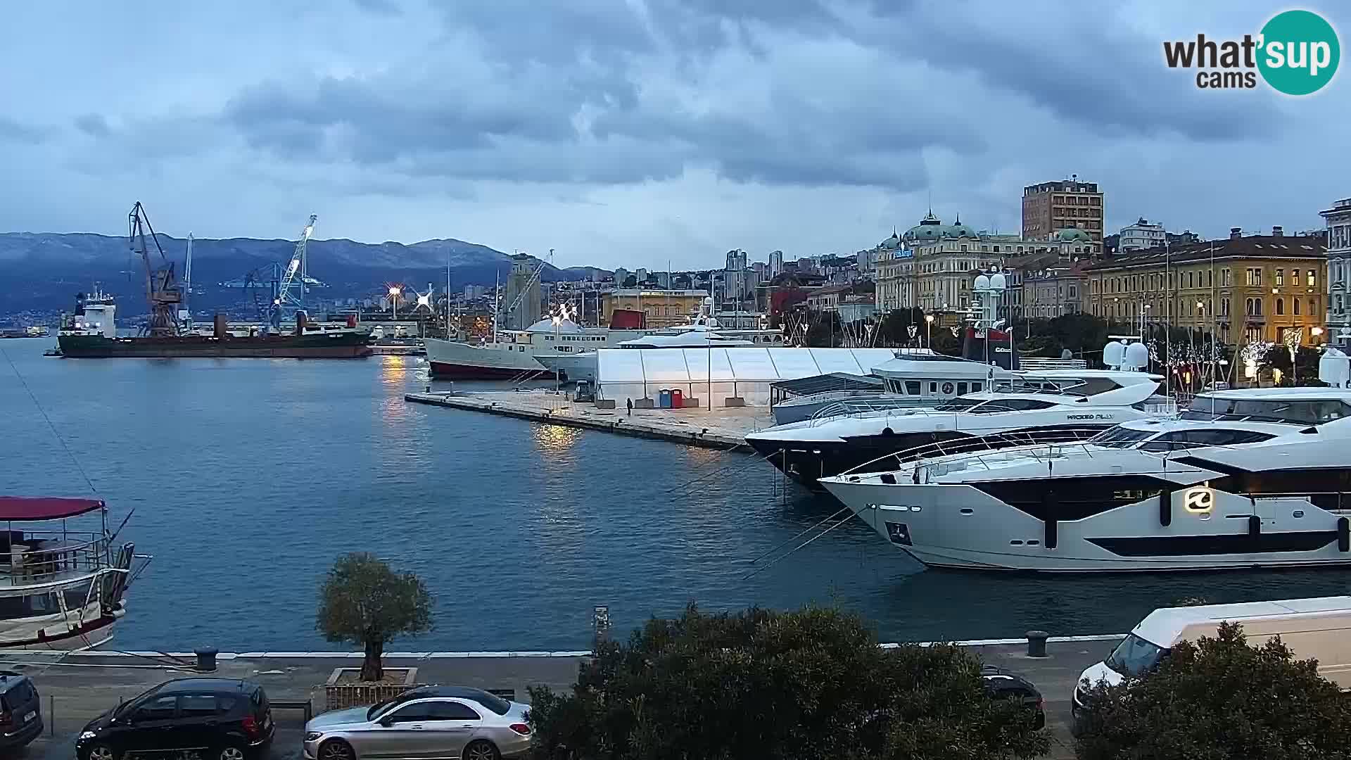 Rijeka – port et Riva