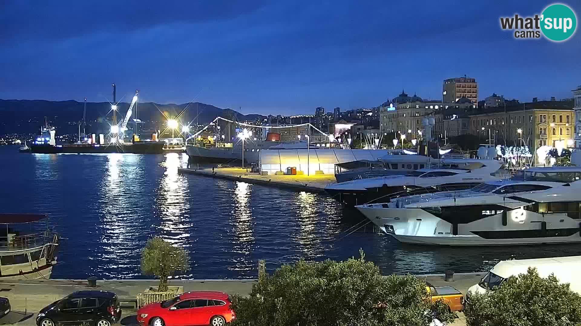 Rijeka – port et Riva