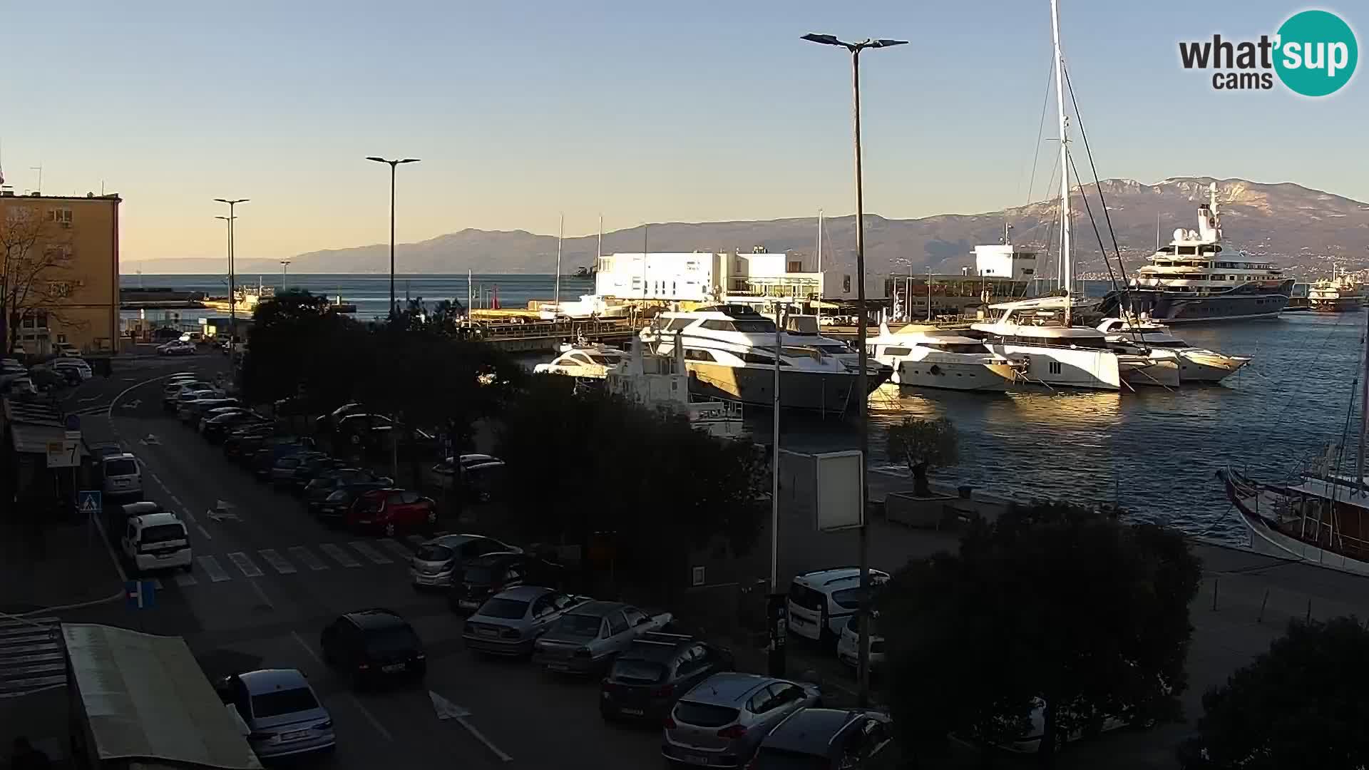 Rijeka – port et Riva