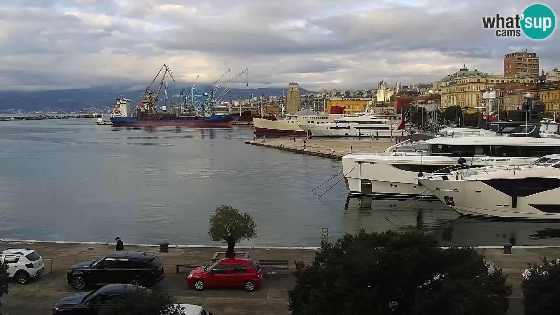 Rijeka – port et Riva