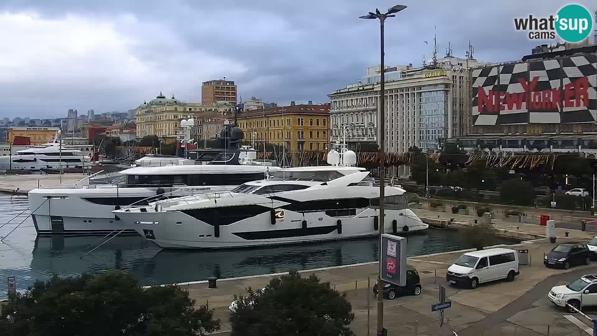 Rijeka – luka i ulica Riva