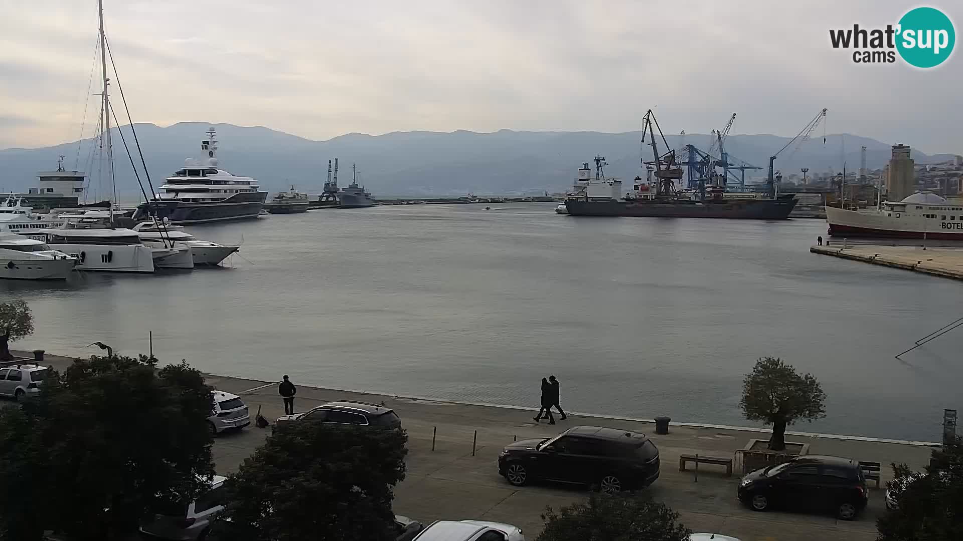 Rijeka – port et Riva