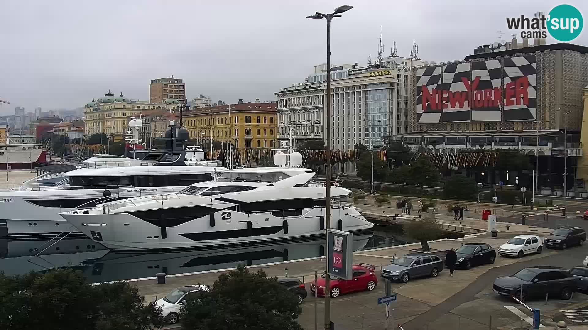 Rijeka – luka i ulica Riva