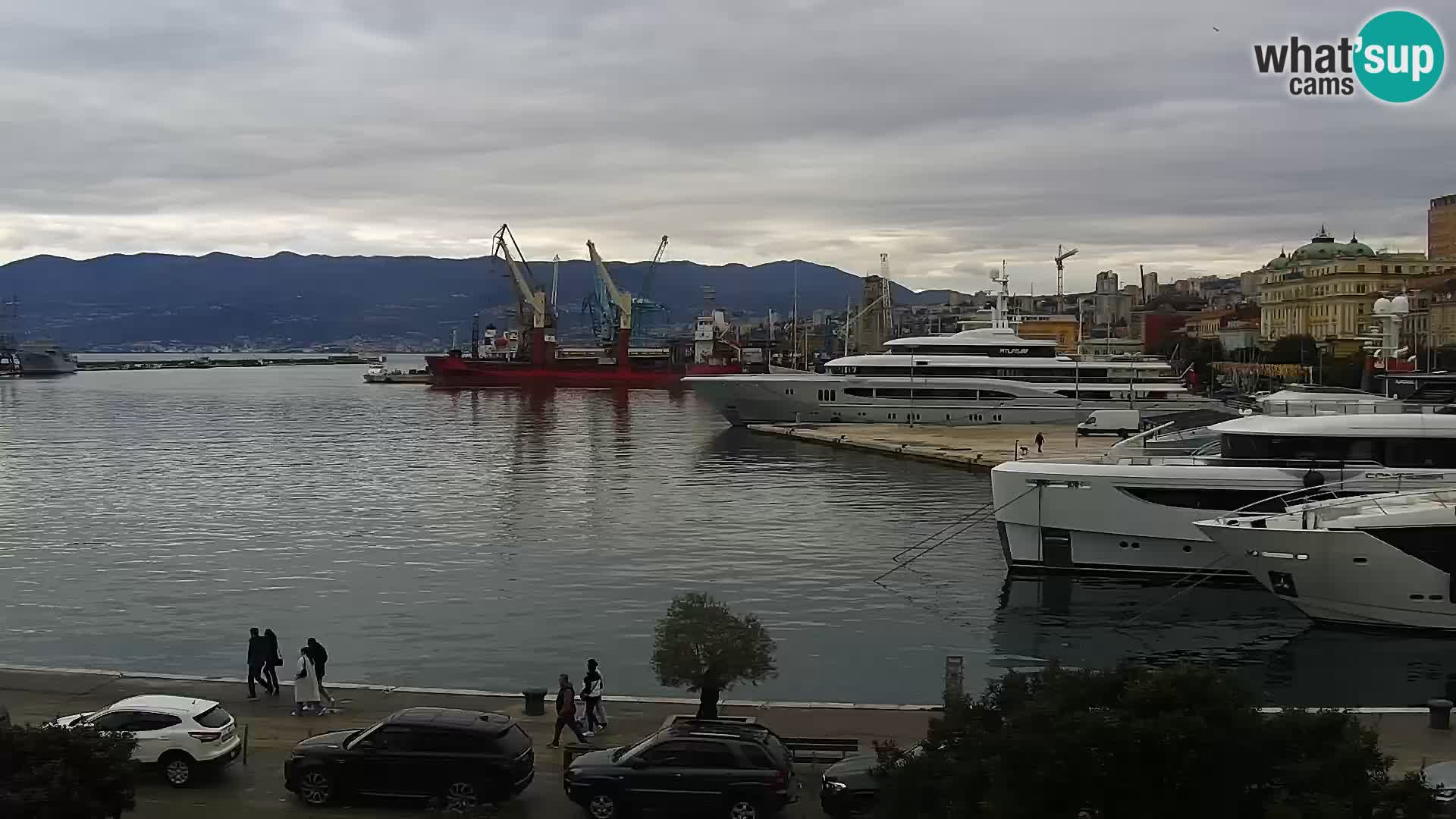 Rijeka – port et Riva