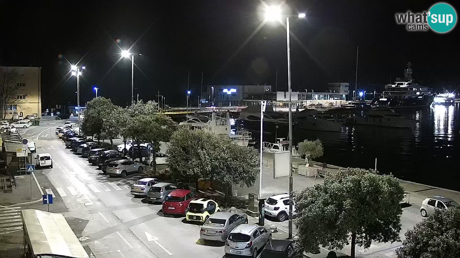 La Riva et Marina à Rijeka – Live Webcam Croatie