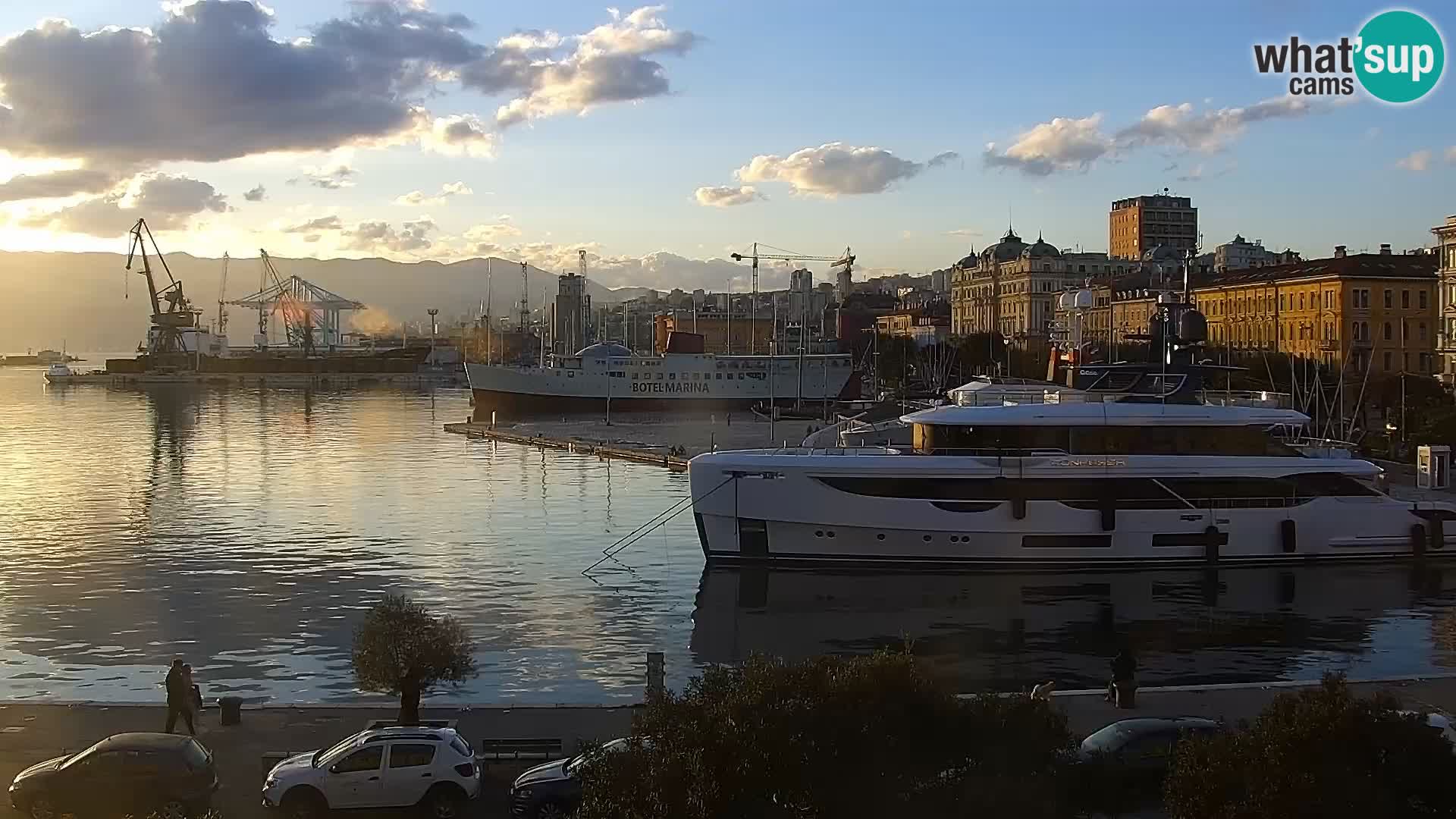 Rijeka – Riva and port