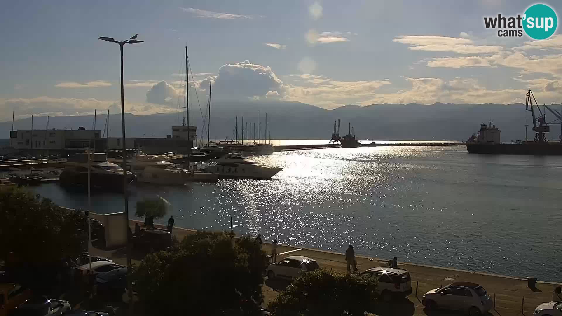 Rijeka – luka i ulica Riva