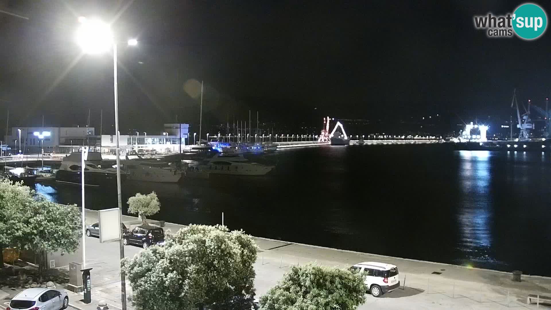 Rijeka – luka i ulica Riva