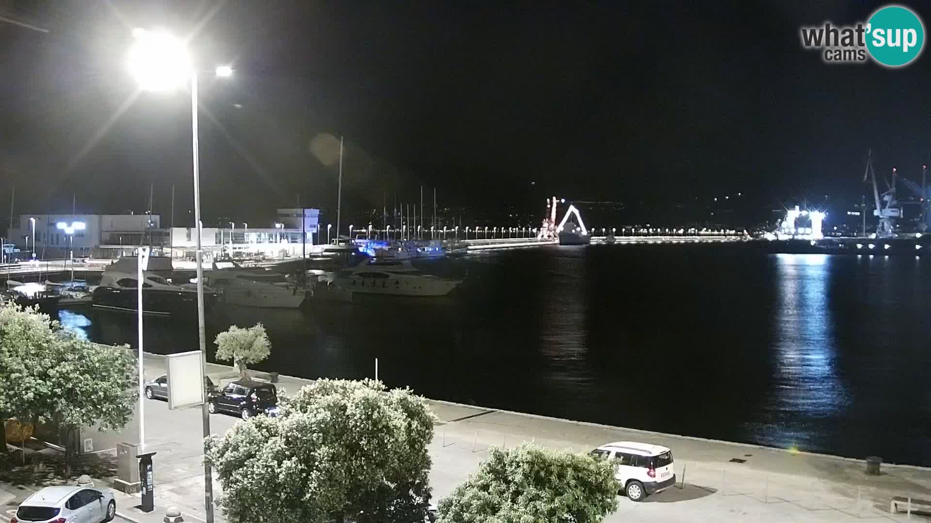 Rijeka – luka i ulica Riva
