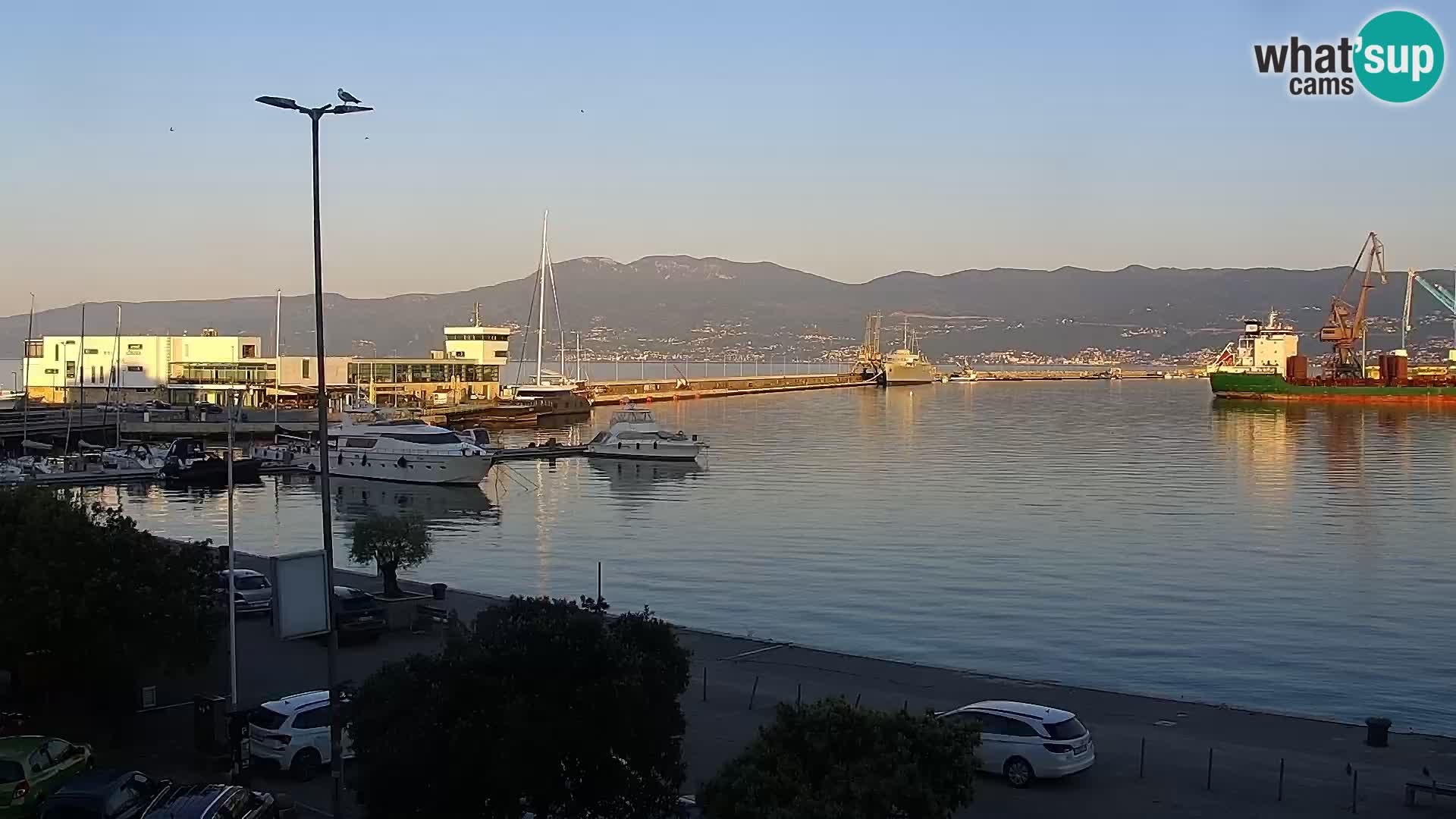Rijeka – luka i ulica Riva