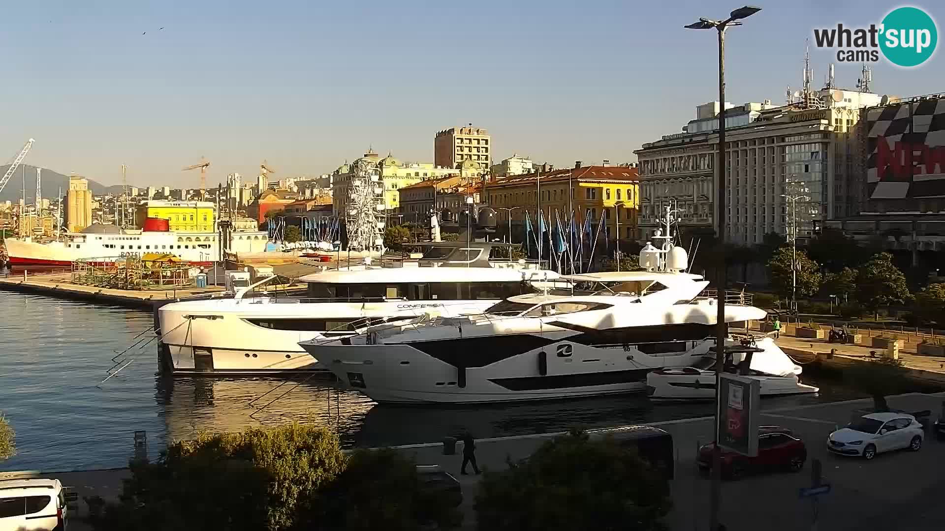 Rijeka – port et Riva