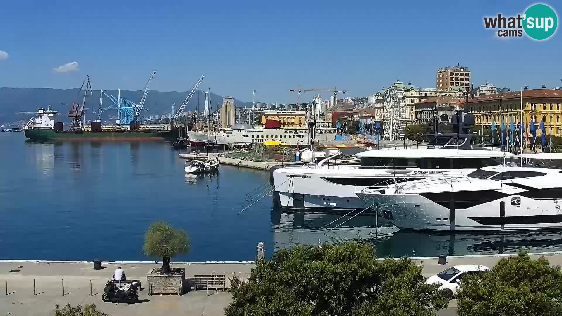 Rijeka – Riva and port