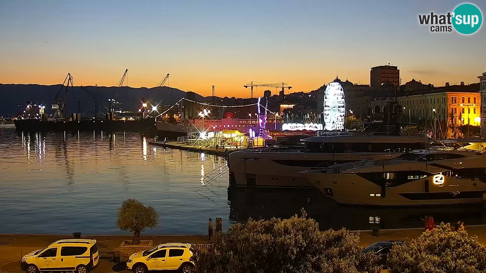 Rijeka – port et Riva