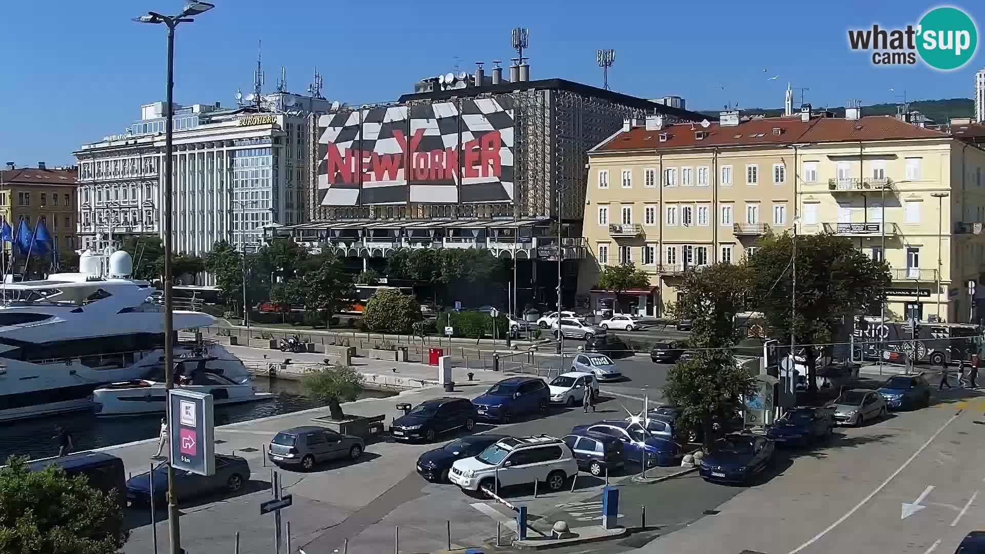 Rijeka – luka i ulica Riva