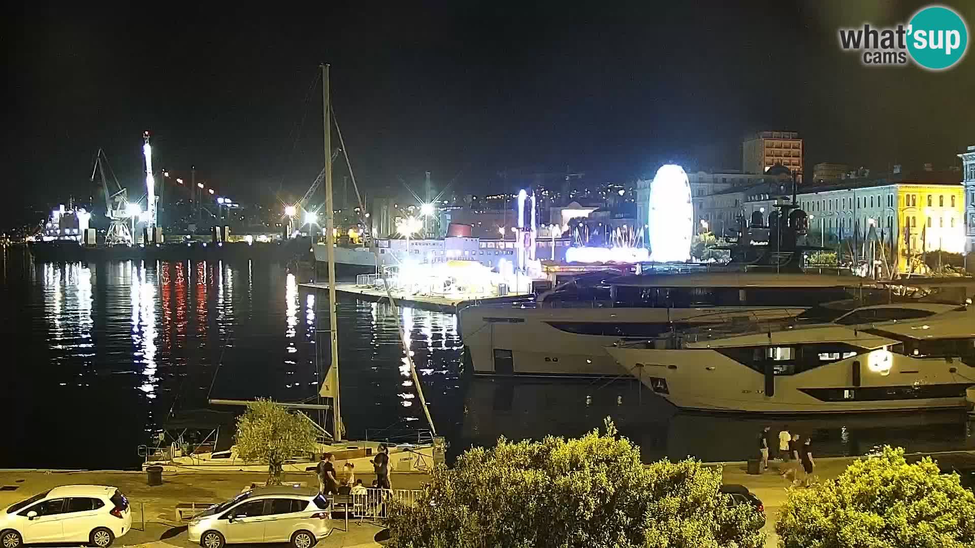 Rijeka – port et Riva