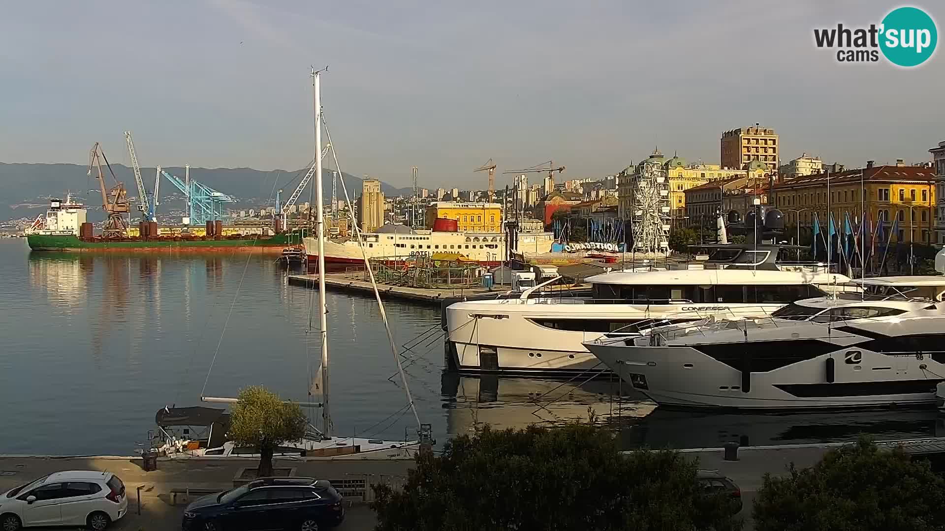 Rijeka – port et Riva