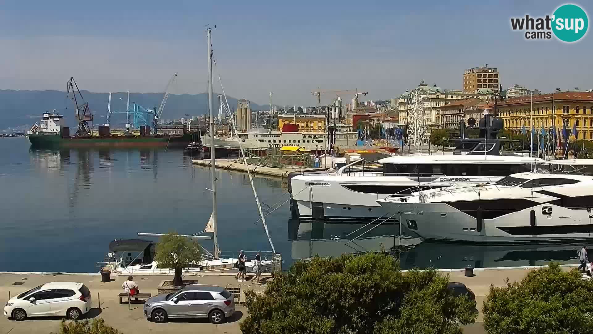 Rijeka – Riva and port