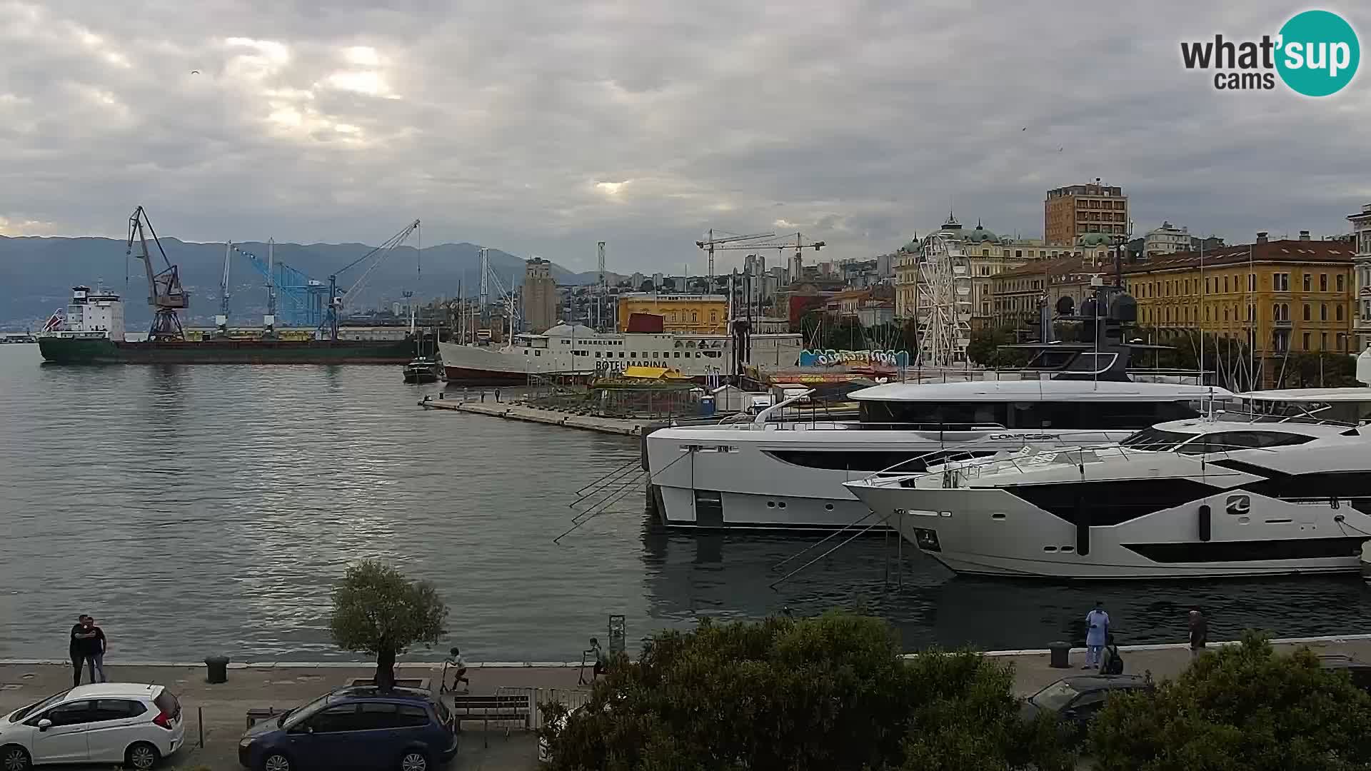 Rijeka – port et Riva