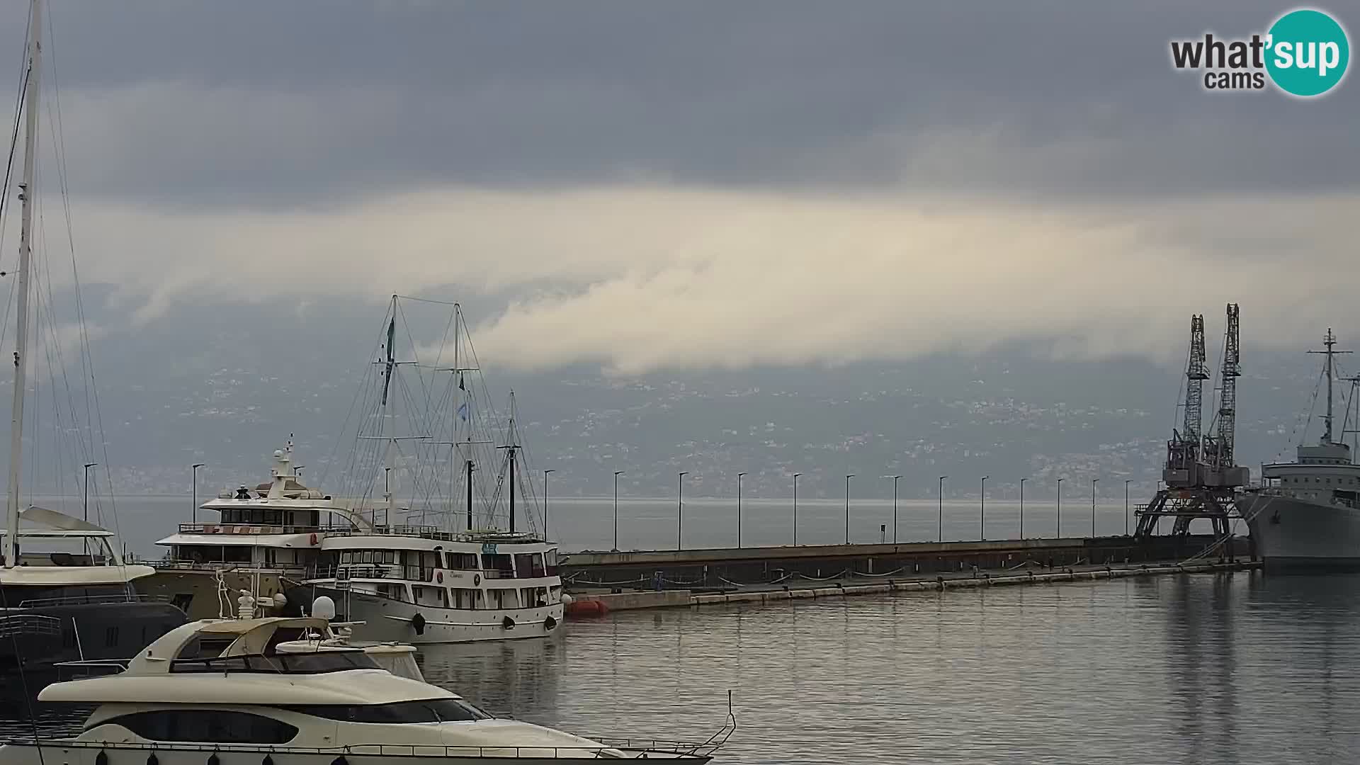 Rijeka – luka i ulica Riva