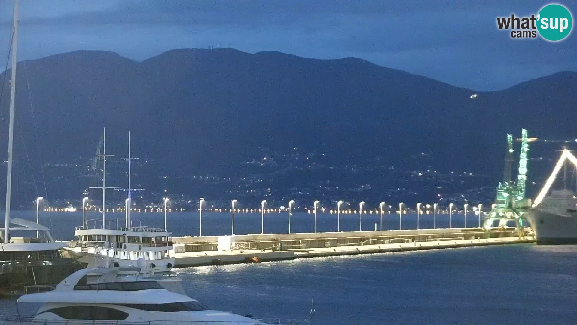 Rijeka – port et Riva