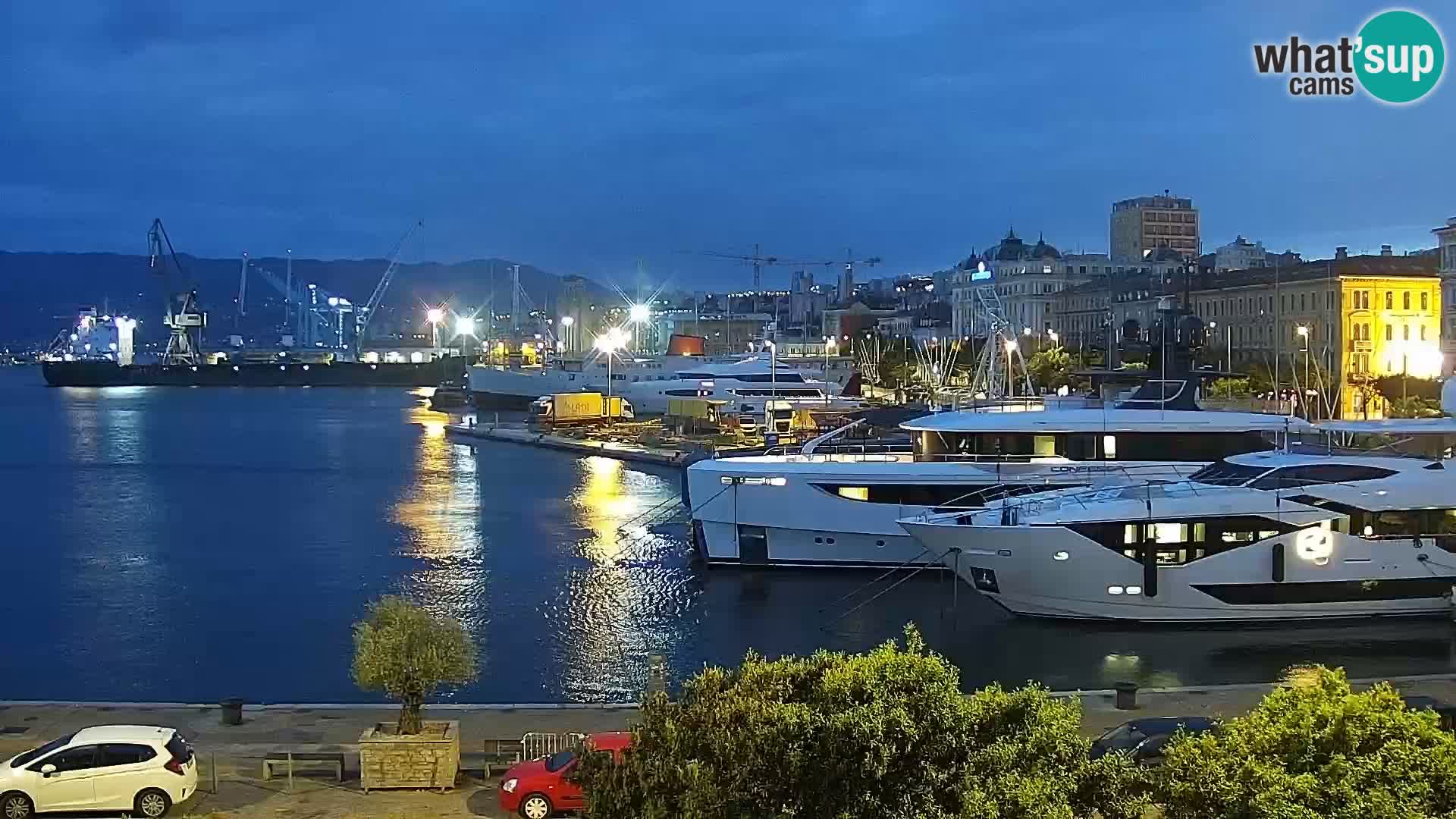Rijeka – port et Riva