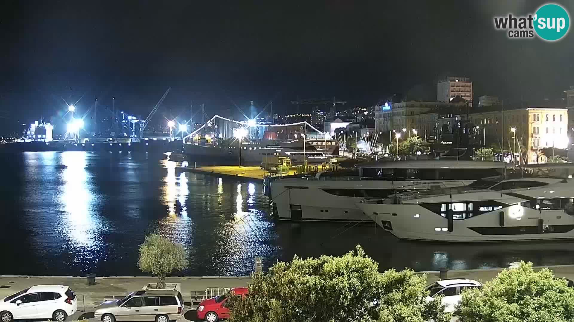 Rijeka – port et Riva