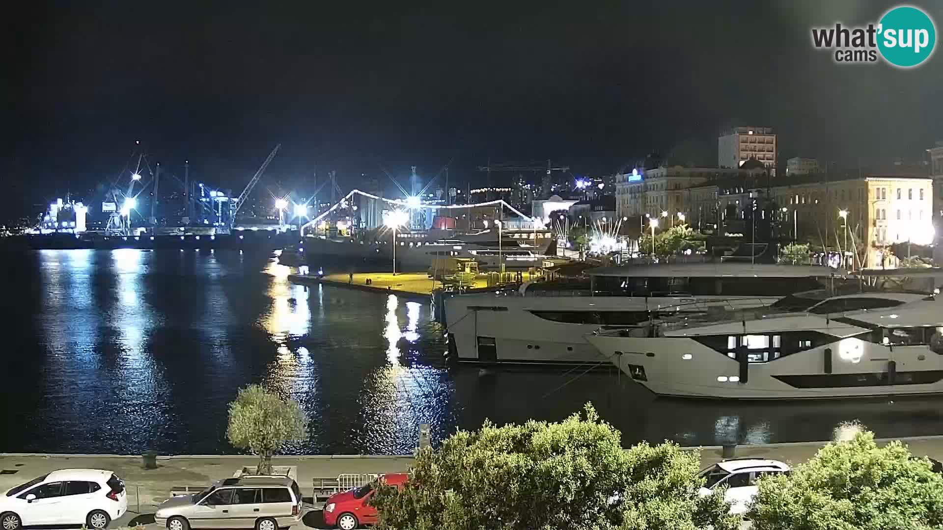 Rijeka – luka i ulica Riva