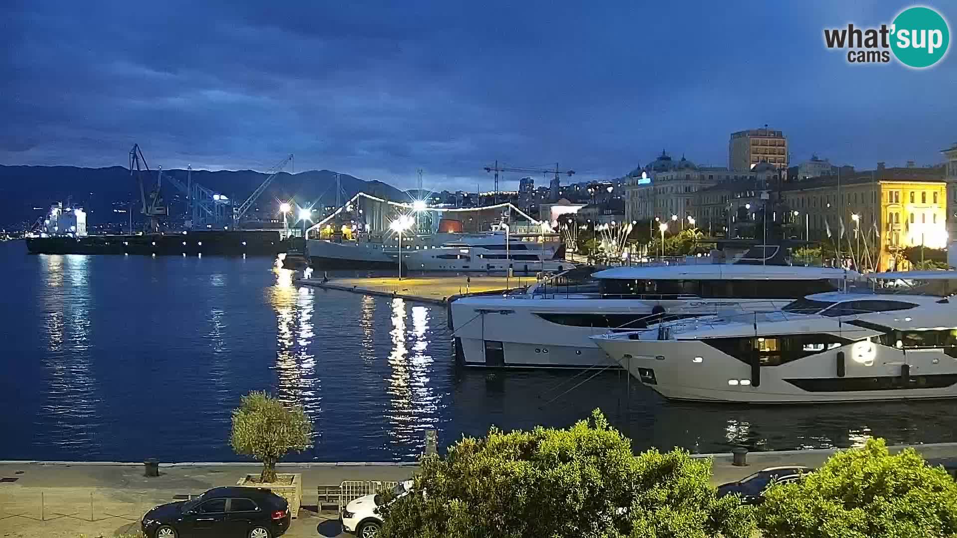 Rijeka – port et Riva