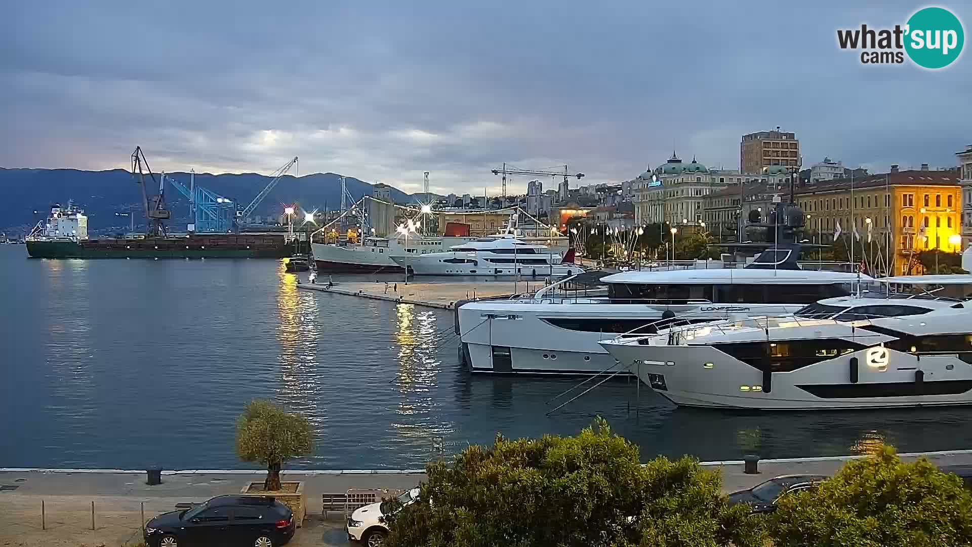 Rijeka – port et Riva