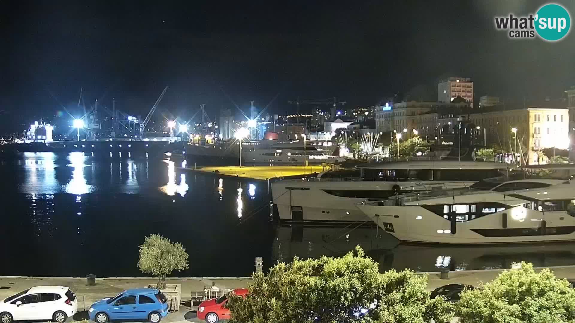 Rijeka – port et Riva