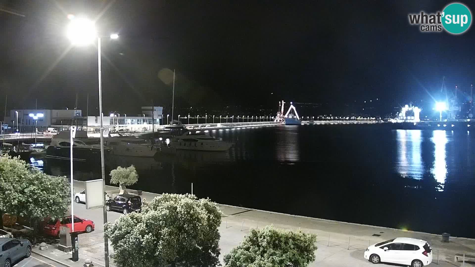Fiume – Il porto e la Riva