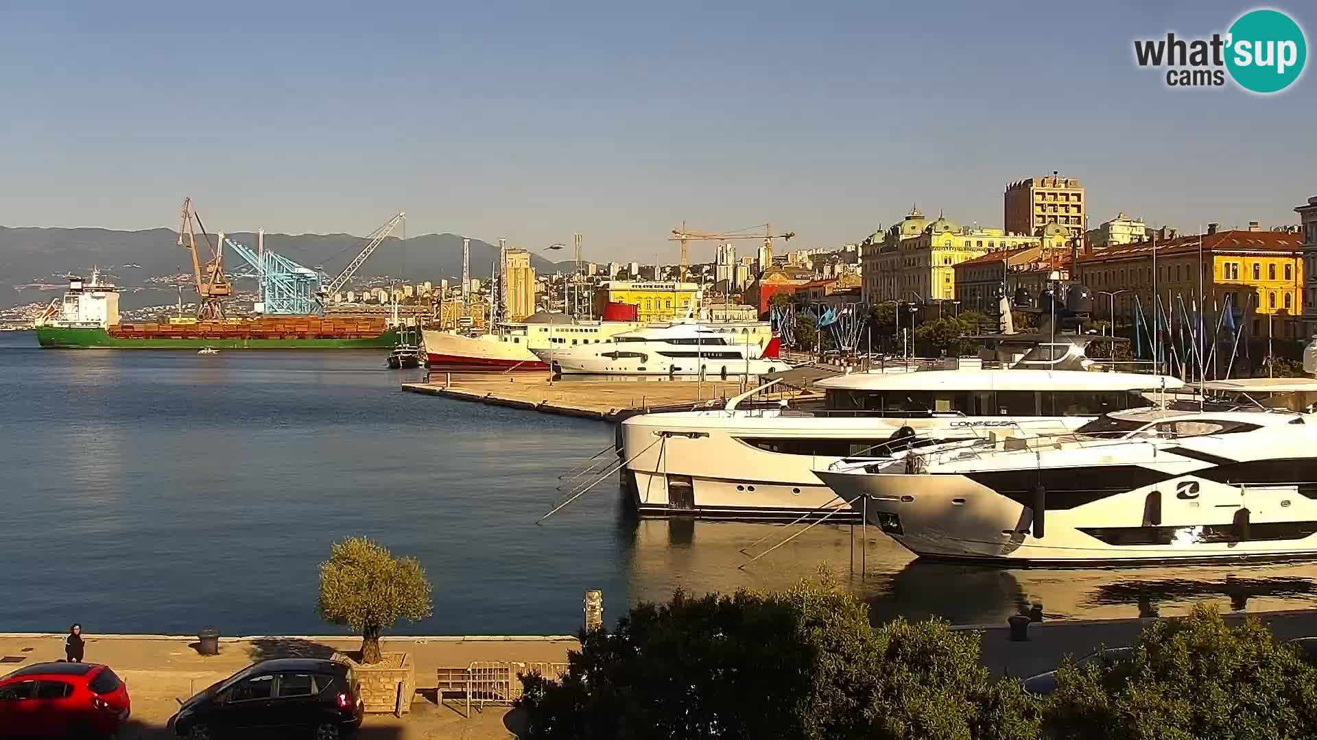 Rijeka – port et Riva