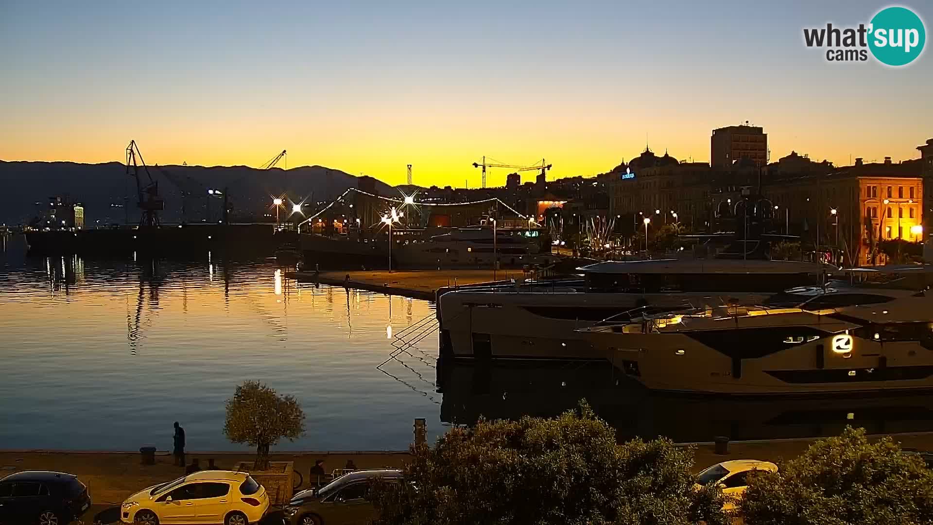 Rijeka – port et Riva