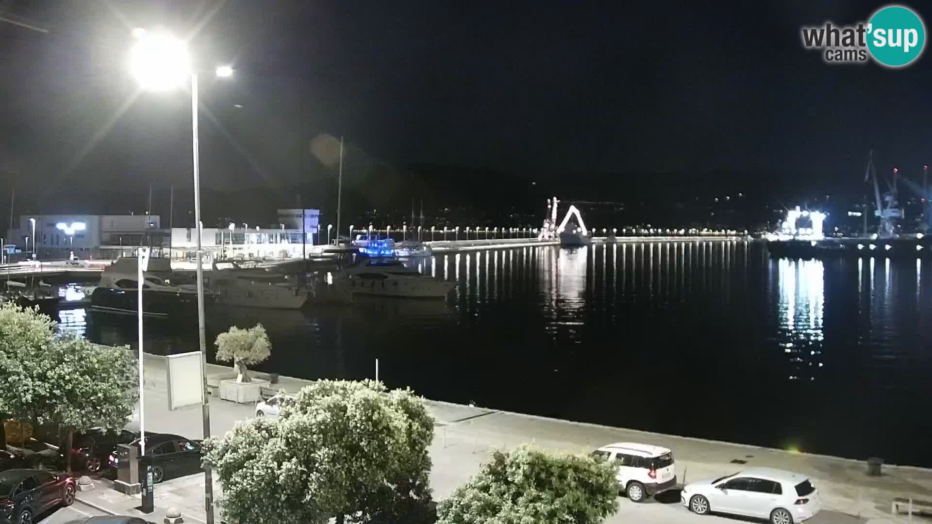 Rijeka – luka i ulica Riva