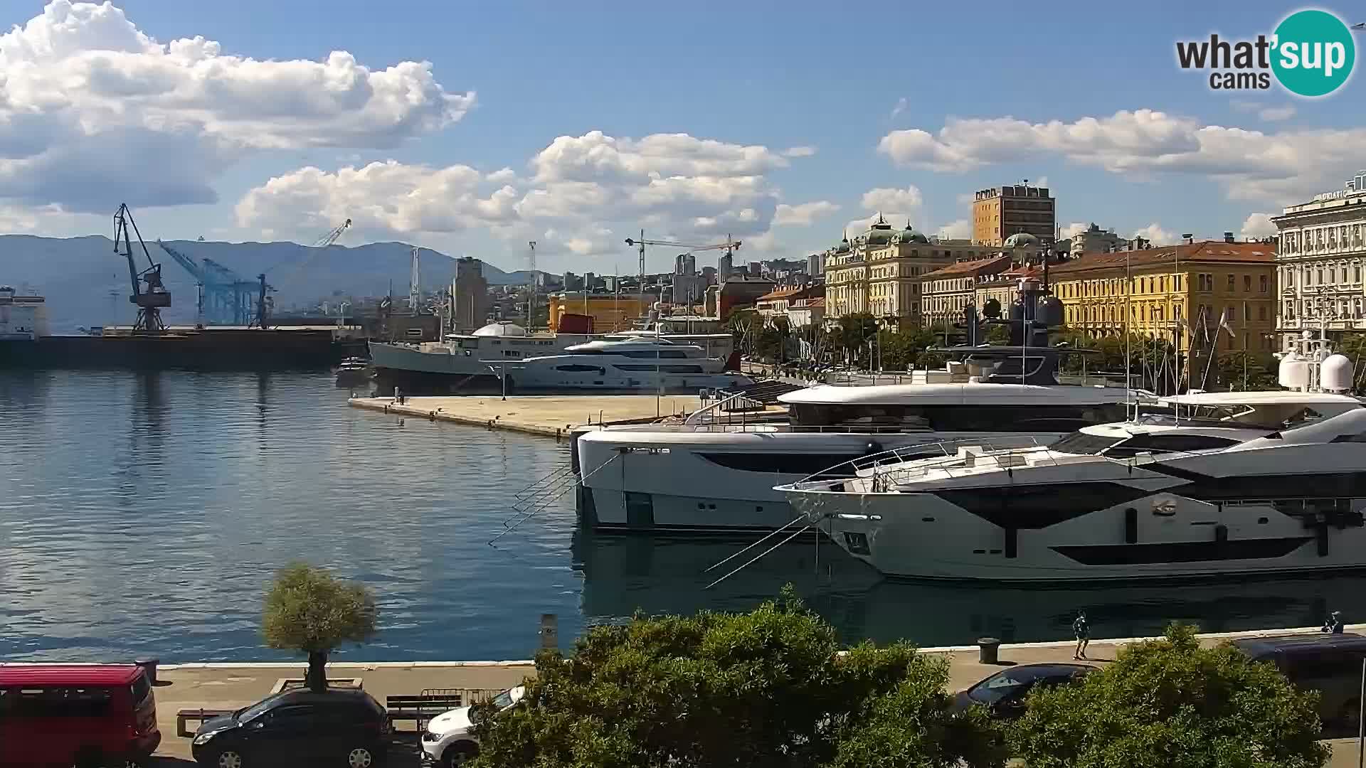 Rijeka – port et Riva