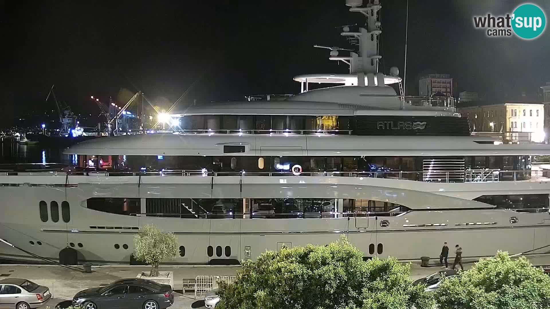 Riva i Marina u Rijeci – Web kamera uživo u Hrvatskoj