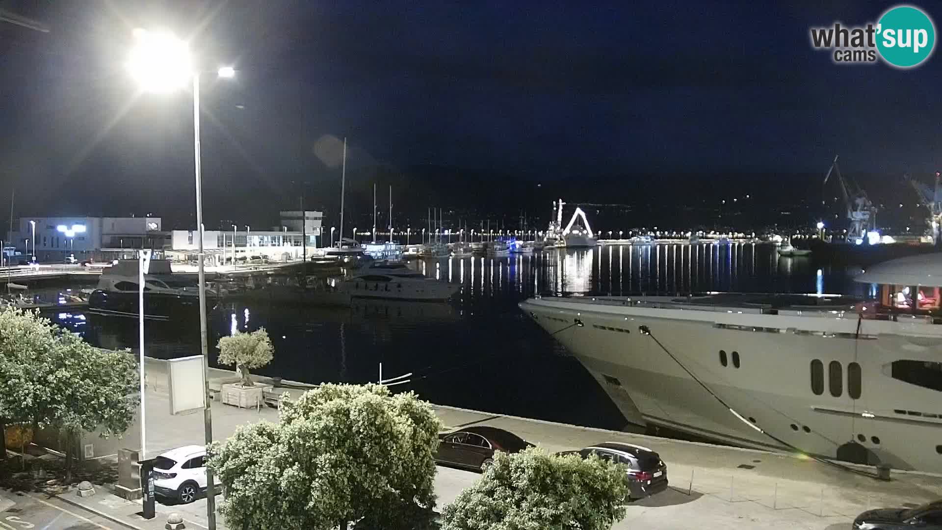 Fiume – Il porto e la Riva