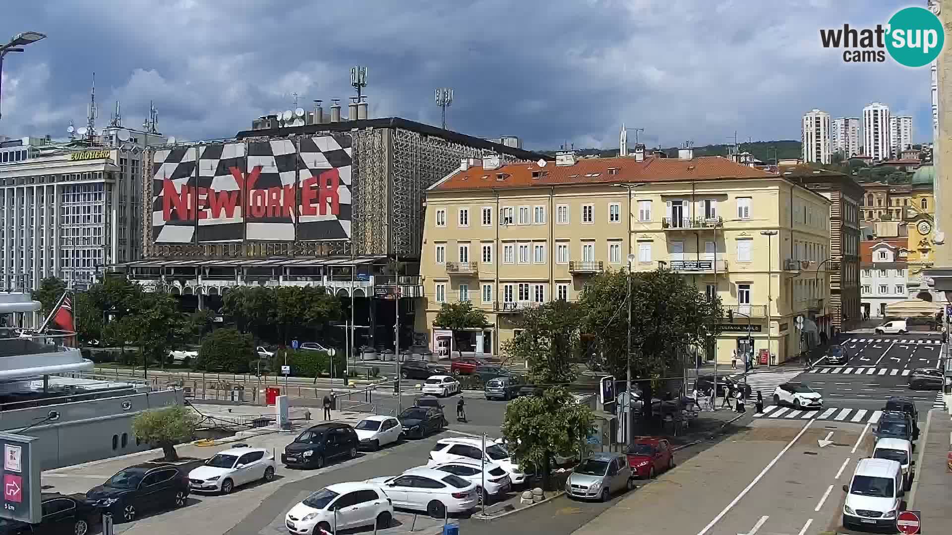Rijeka – luka i ulica Riva