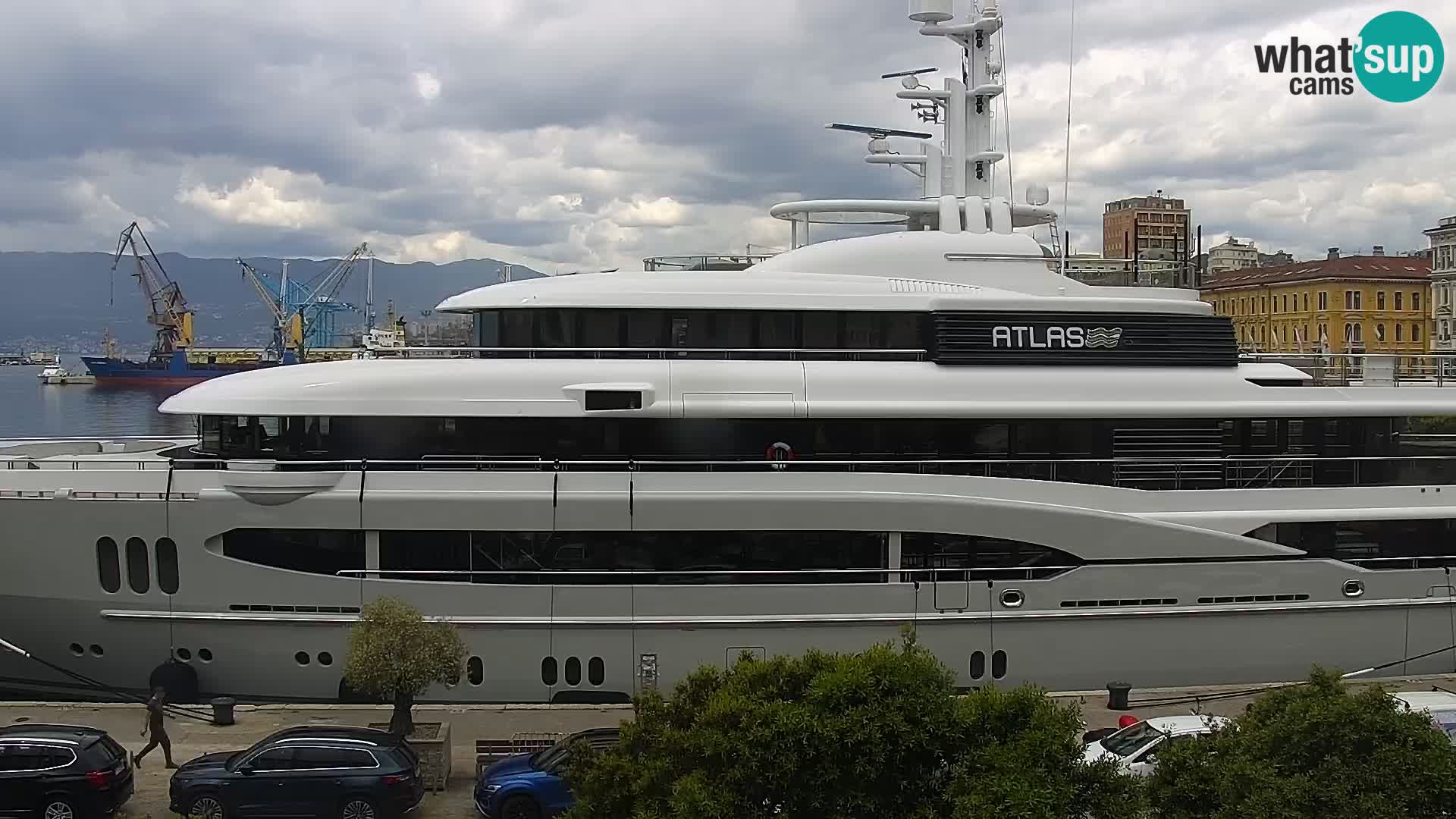 Riva i Marina u Rijeci – Web kamera uživo u Hrvatskoj