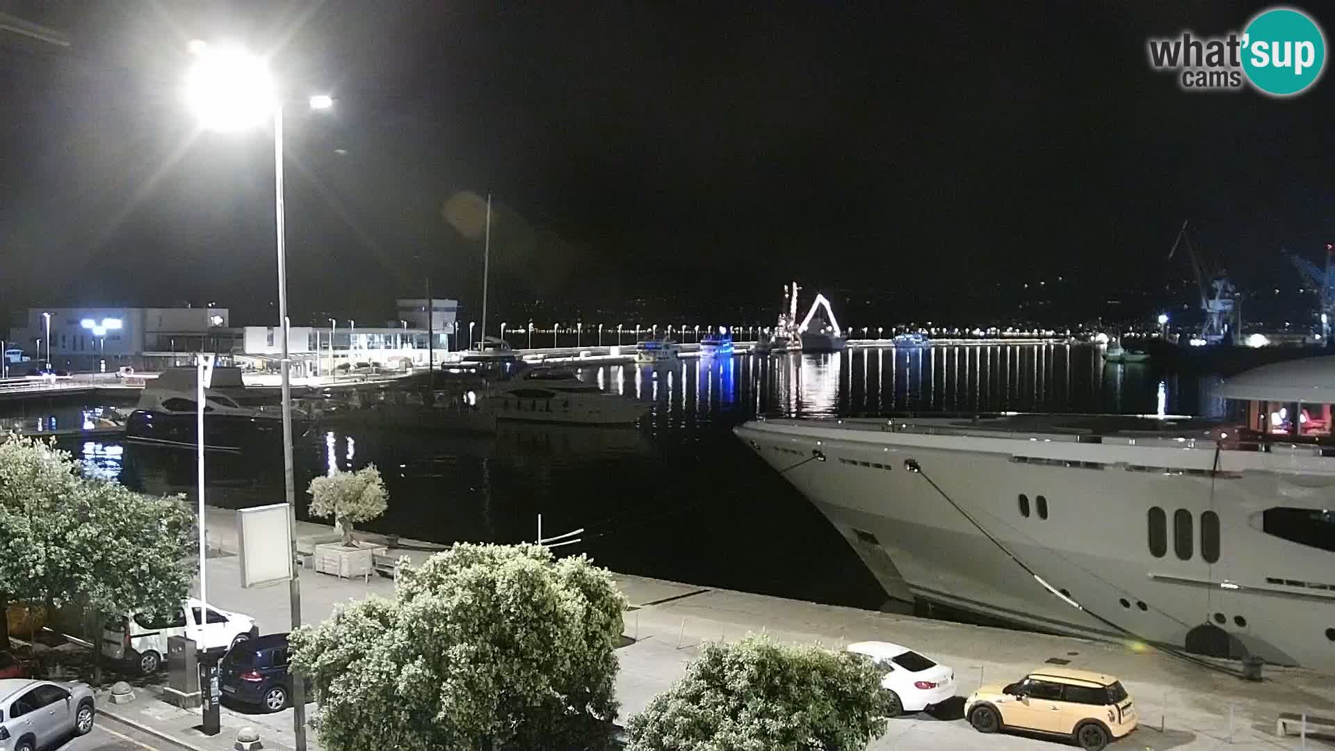 Fiume – Il porto e la Riva
