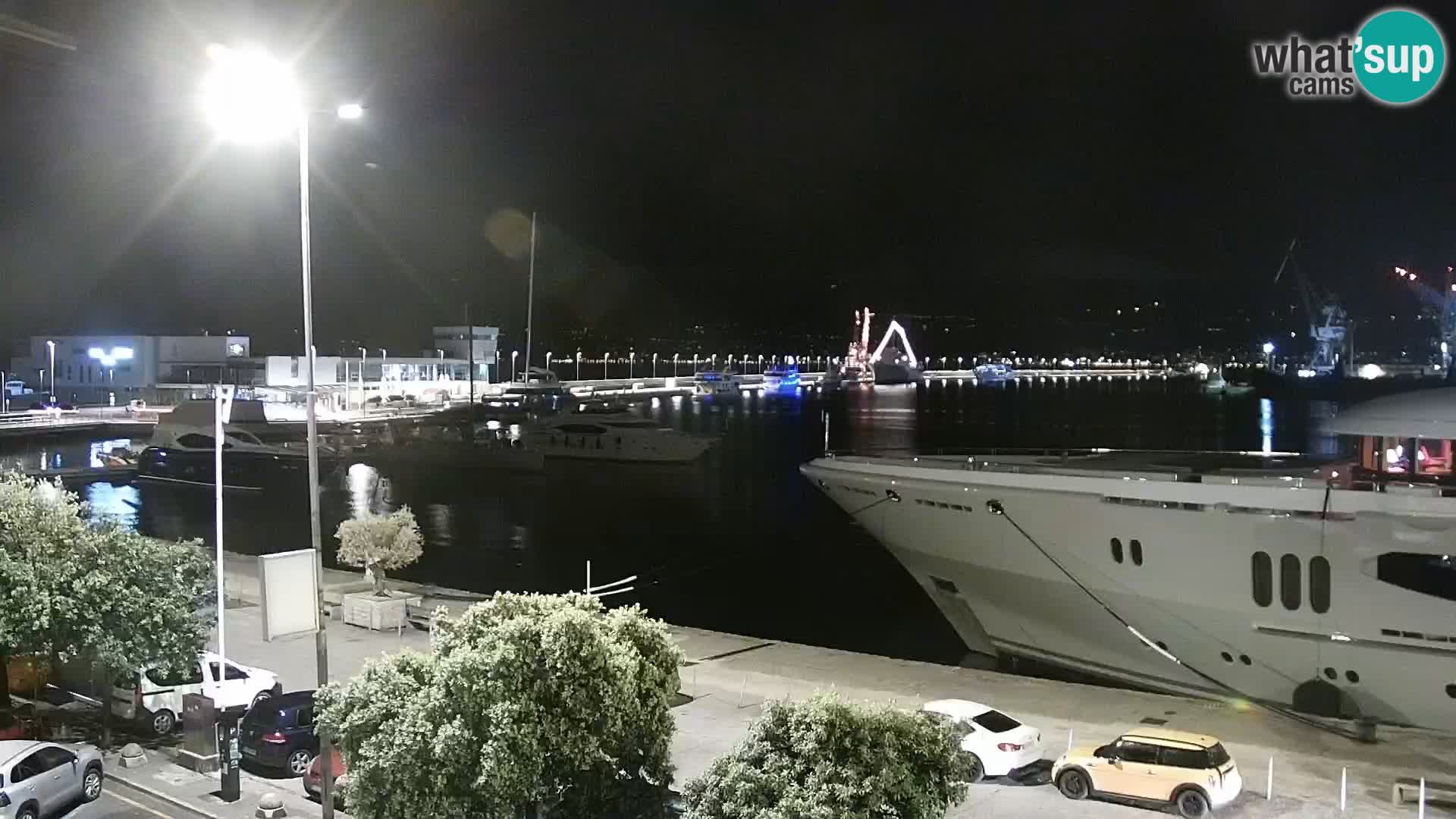 Rijeka – luka i ulica Riva