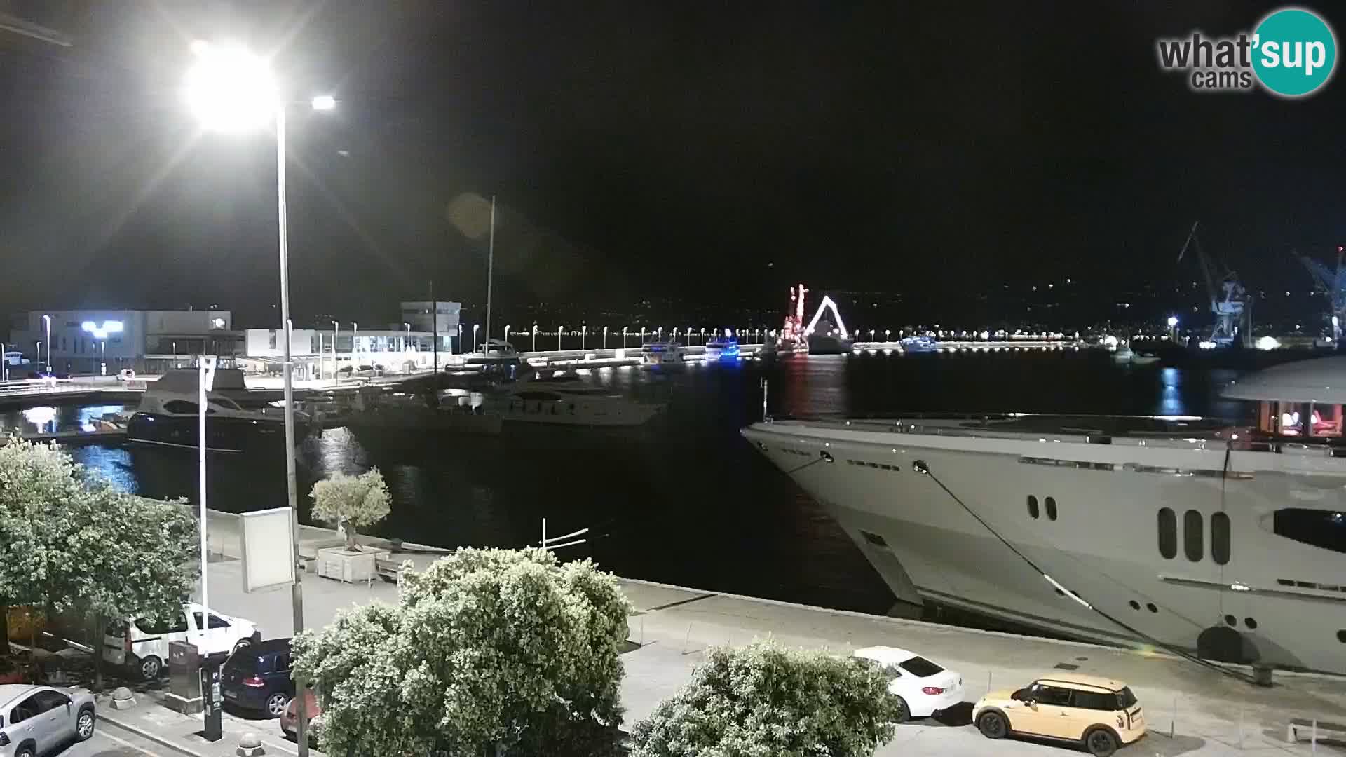Fiume – Il porto e la Riva