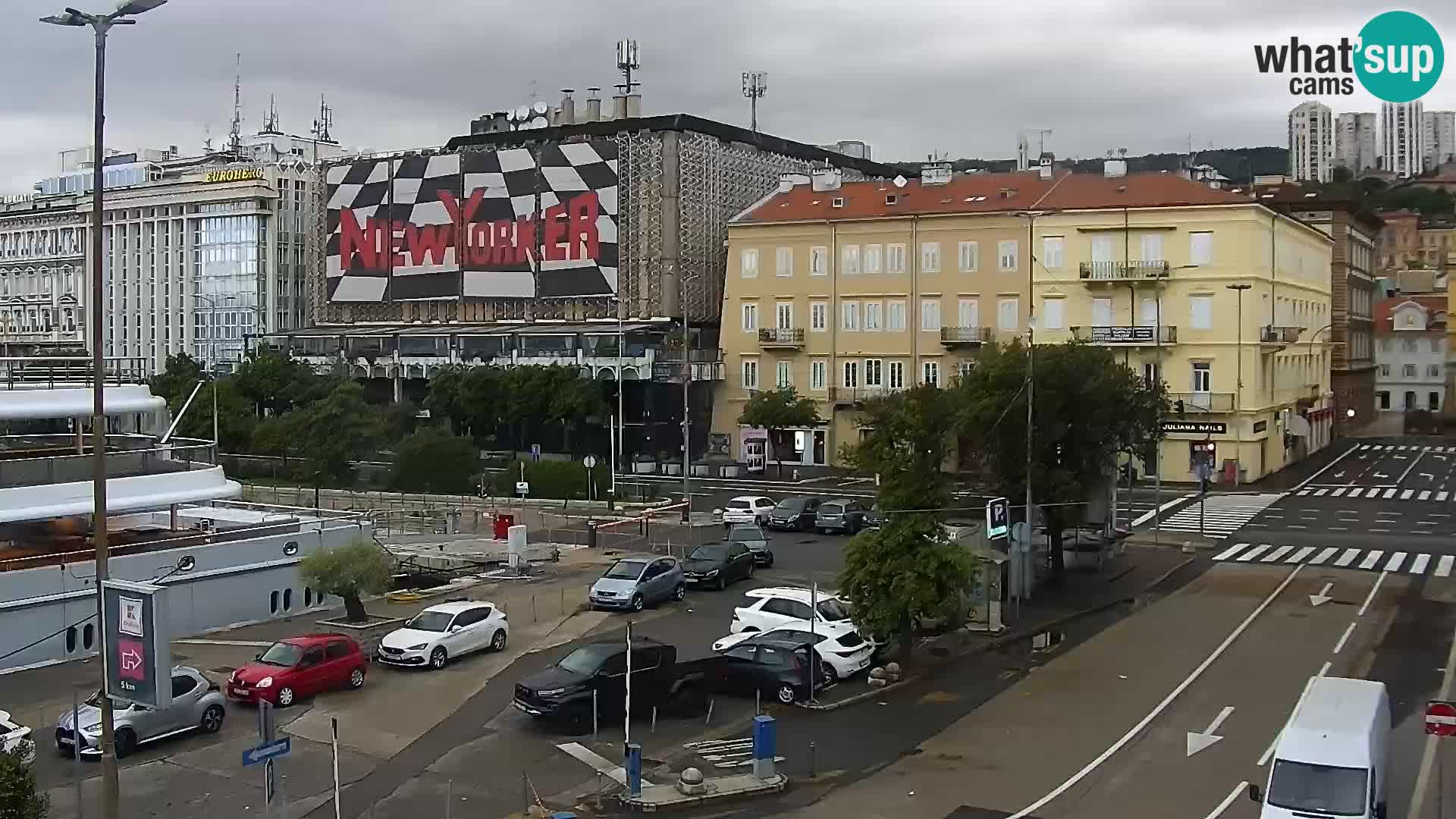 Rijeka – luka i ulica Riva