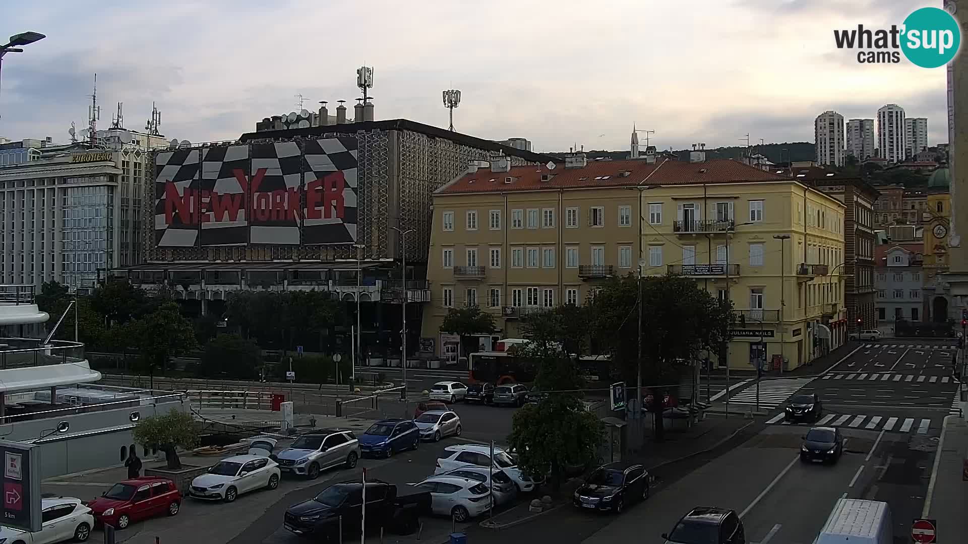 Rijeka – luka i ulica Riva