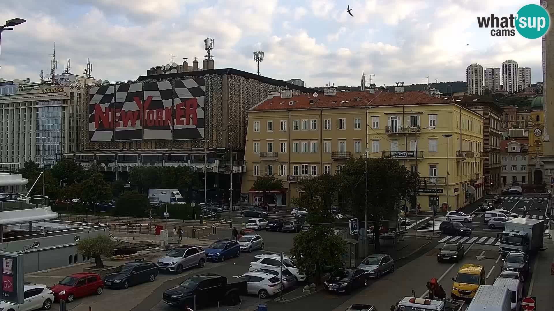Rijeka – luka i ulica Riva