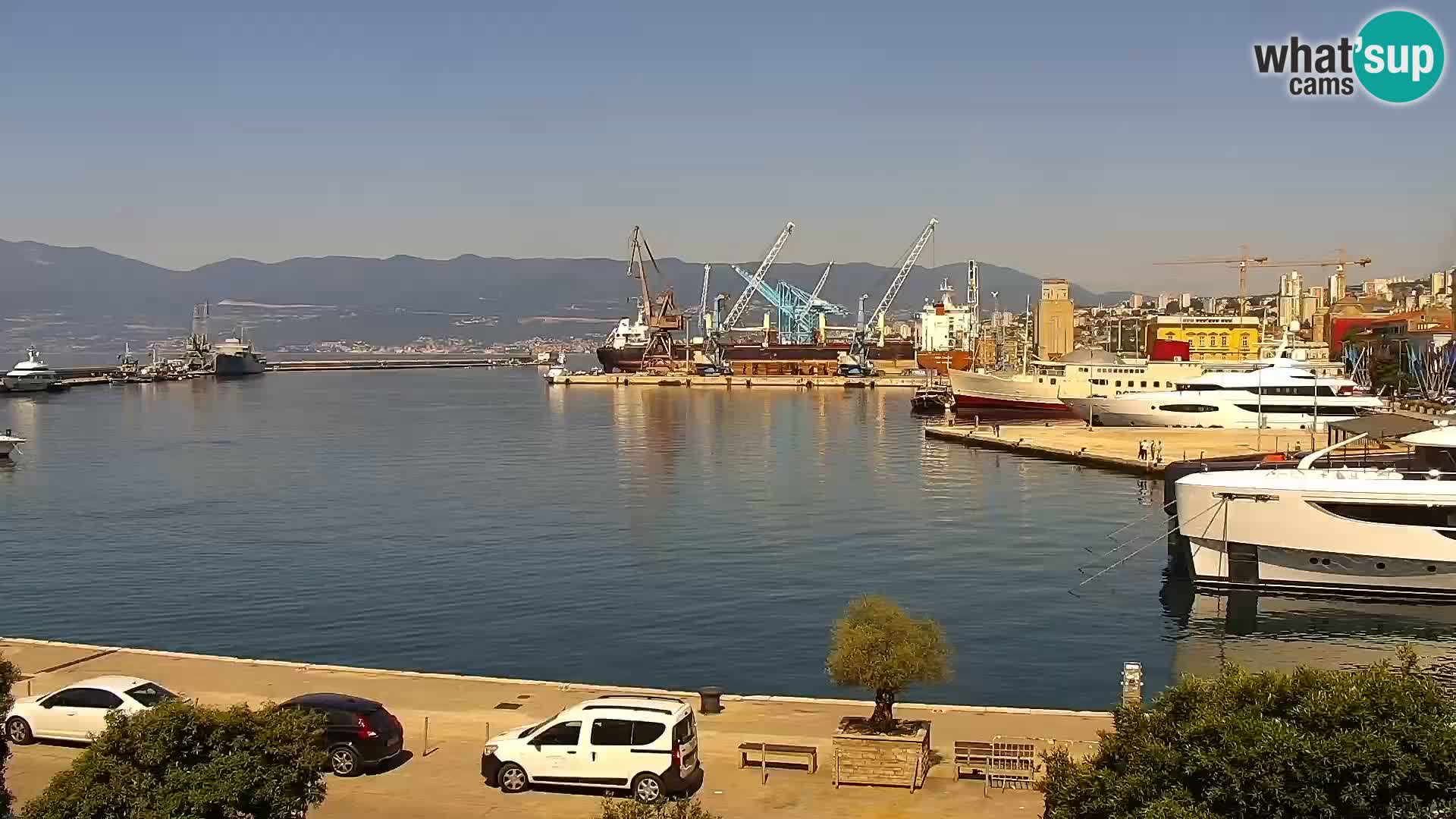 Rijeka – Riva and port