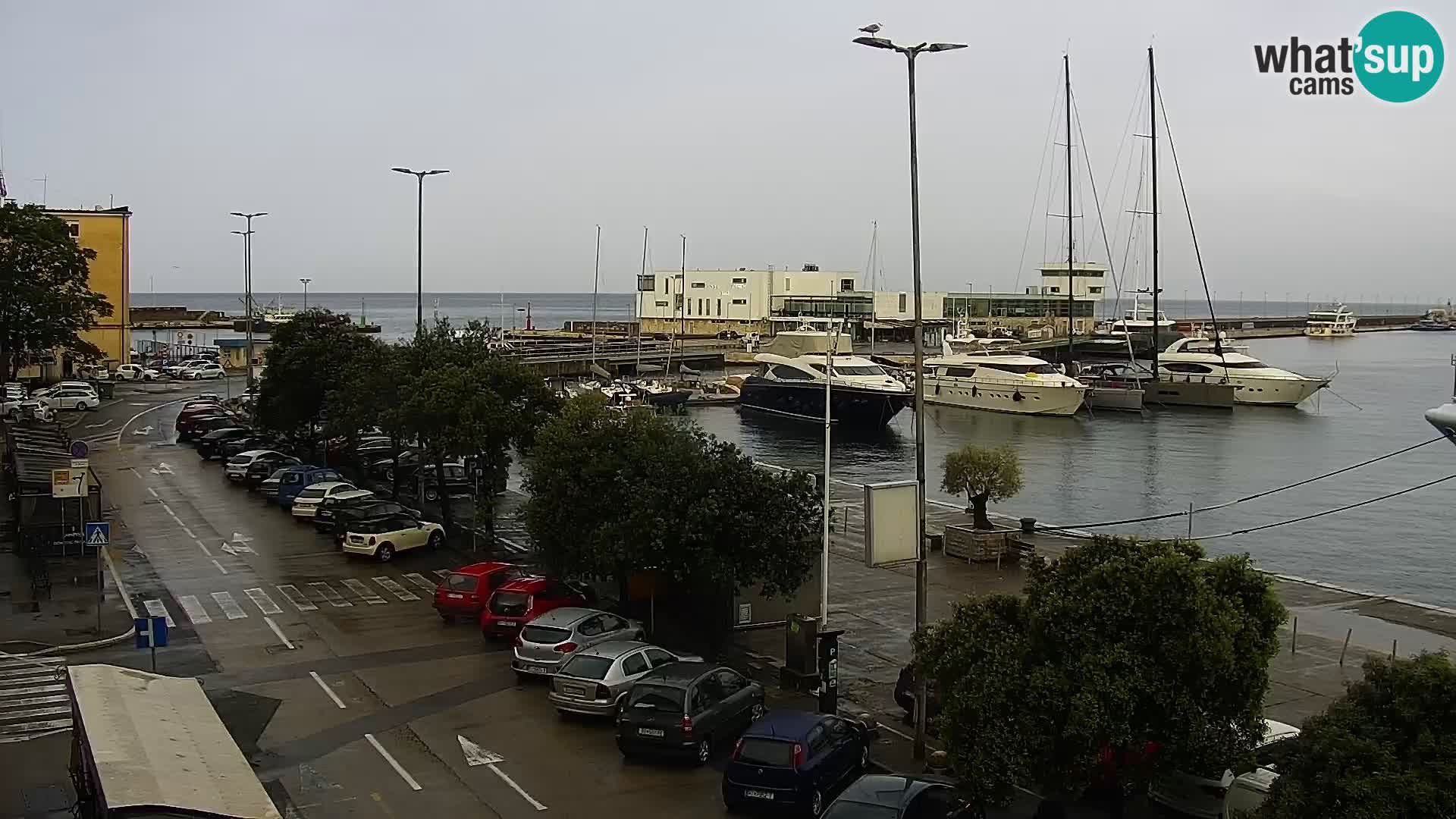 Riva i Marina u Rijeci – Web kamera uživo u Hrvatskoj