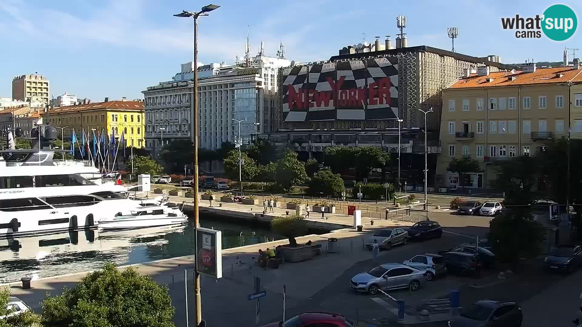 Rijeka – luka i ulica Riva