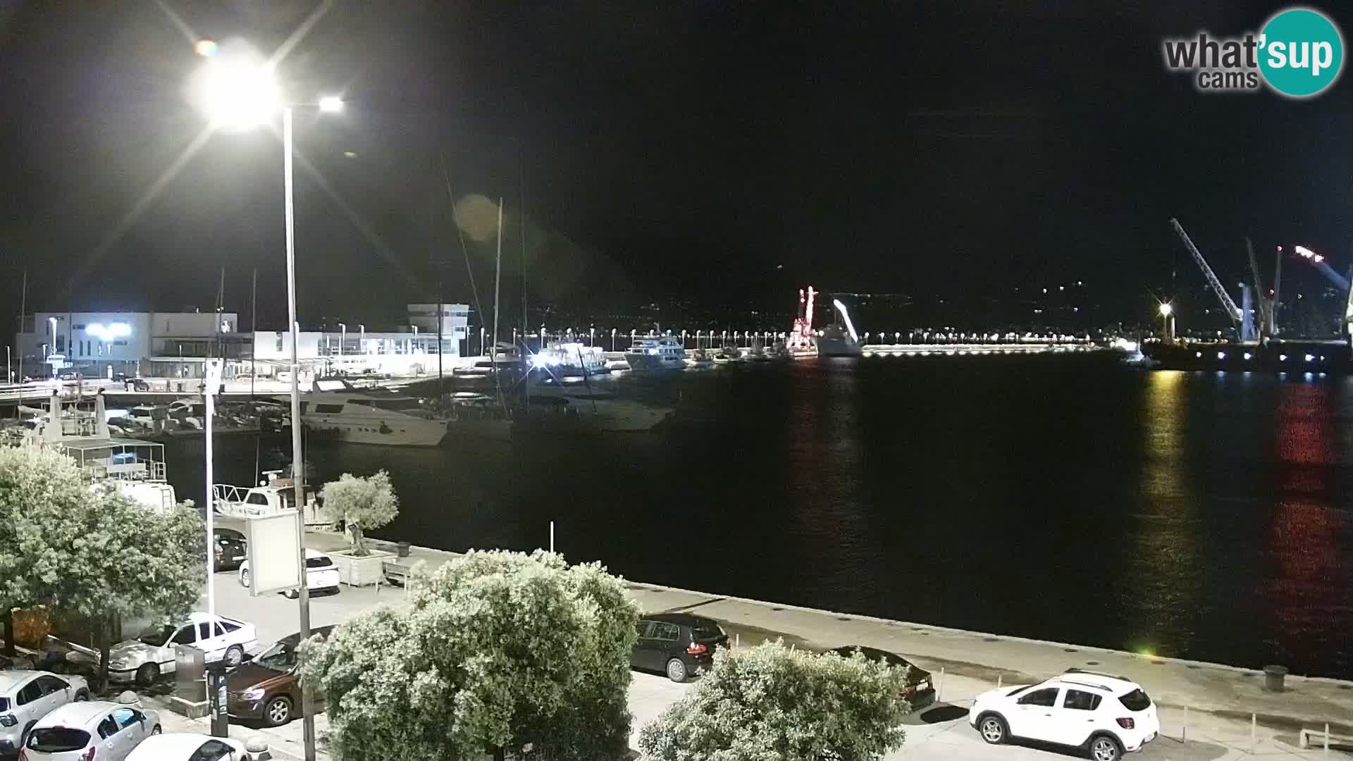 Rijeka – luka i ulica Riva